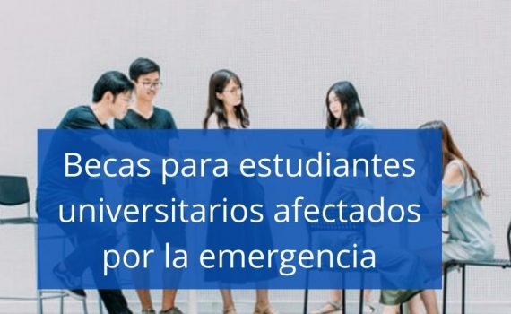 becas para estudiantes universitarios afectados por coronavirus