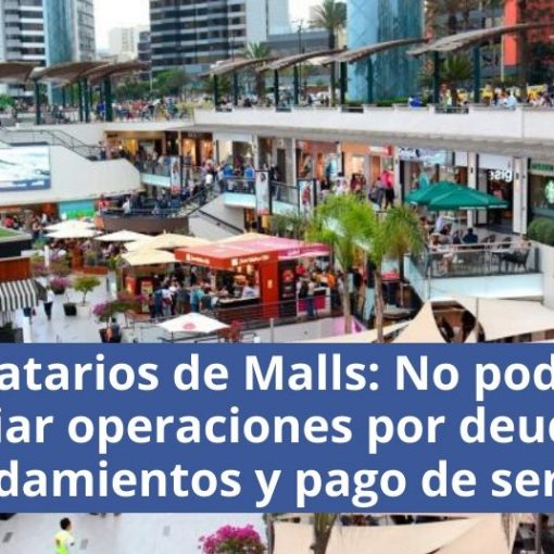 Locales comerciales en cuarentena