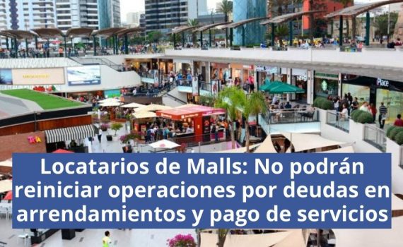 Locales comerciales en cuarentena